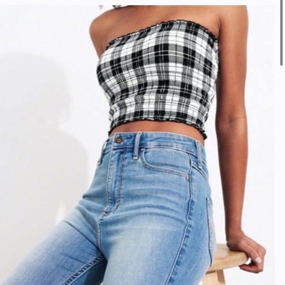 Hollister Tube Top/Size Medium